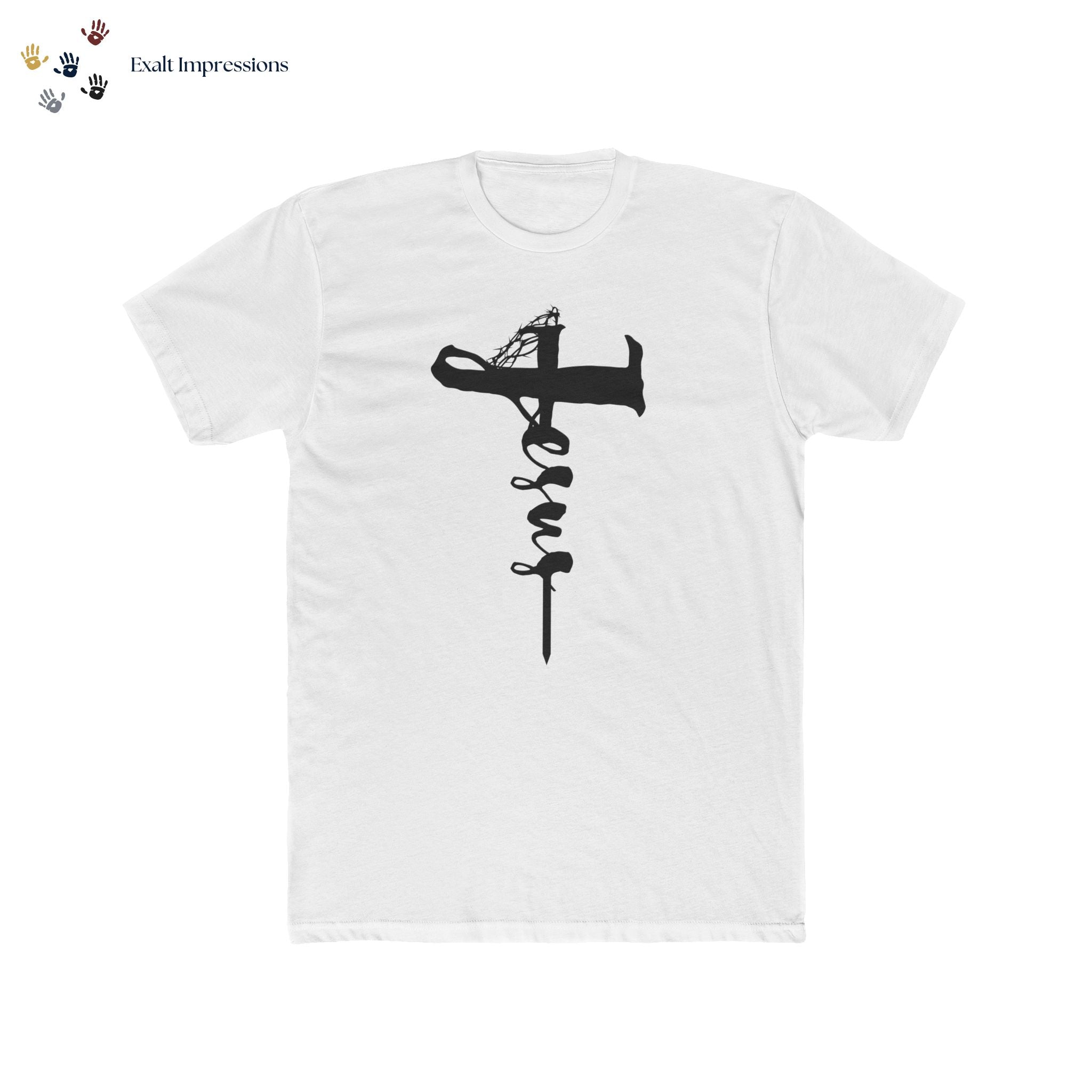 Jesus Cross Tee — "Jesus Loves You Have Faith" T‑Shirt