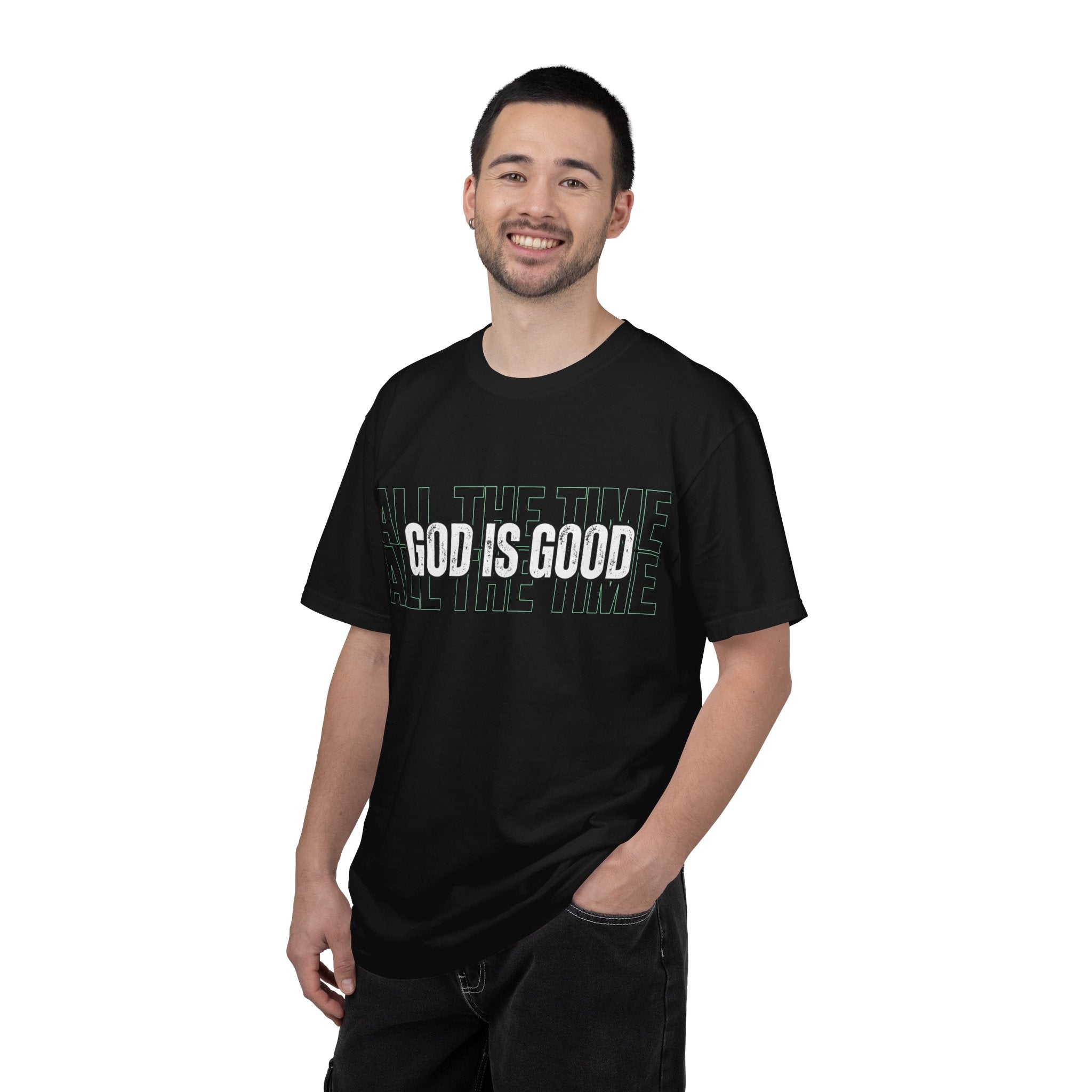 God Is Good T-Shirt — "All The Time" Christian Tee