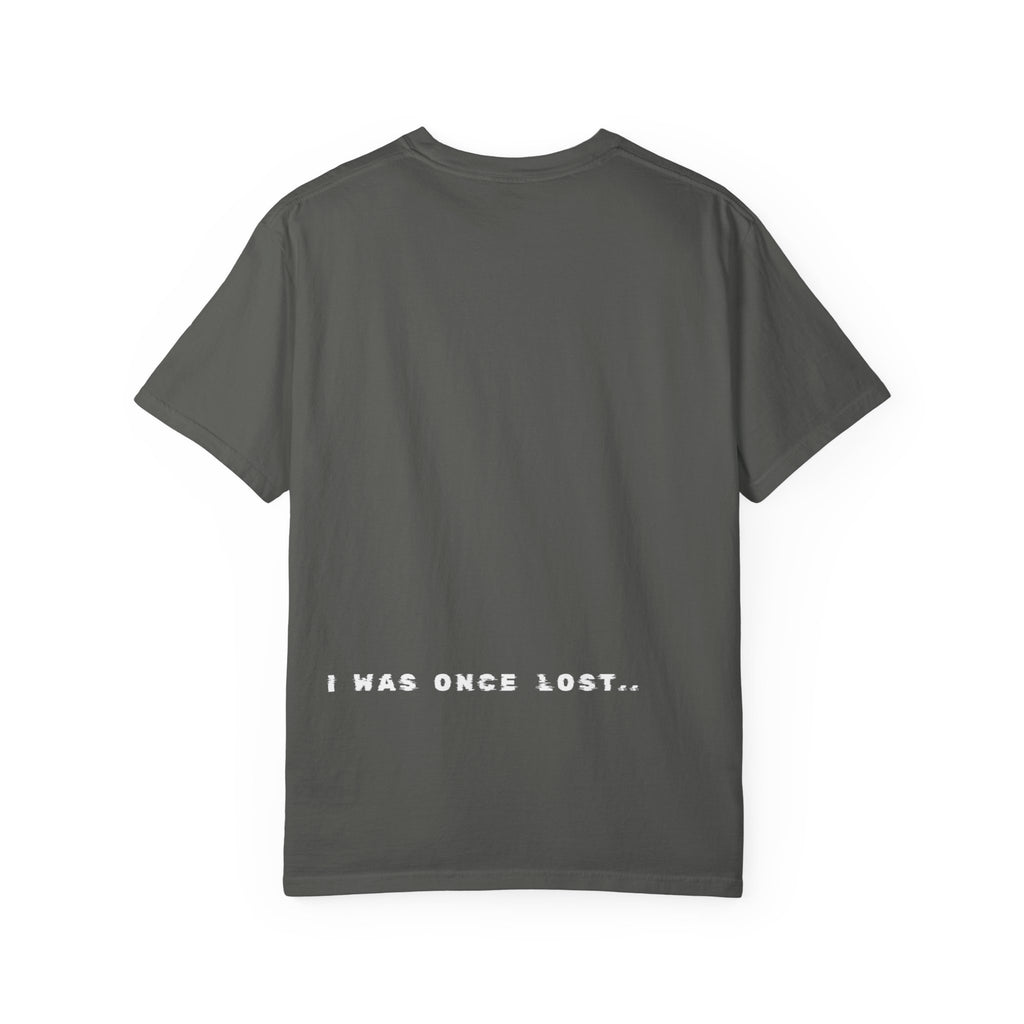 Found Vintage Nature T-Shirt — “Once was Lost But Now I’m Found” Inspirational Graphic Tee