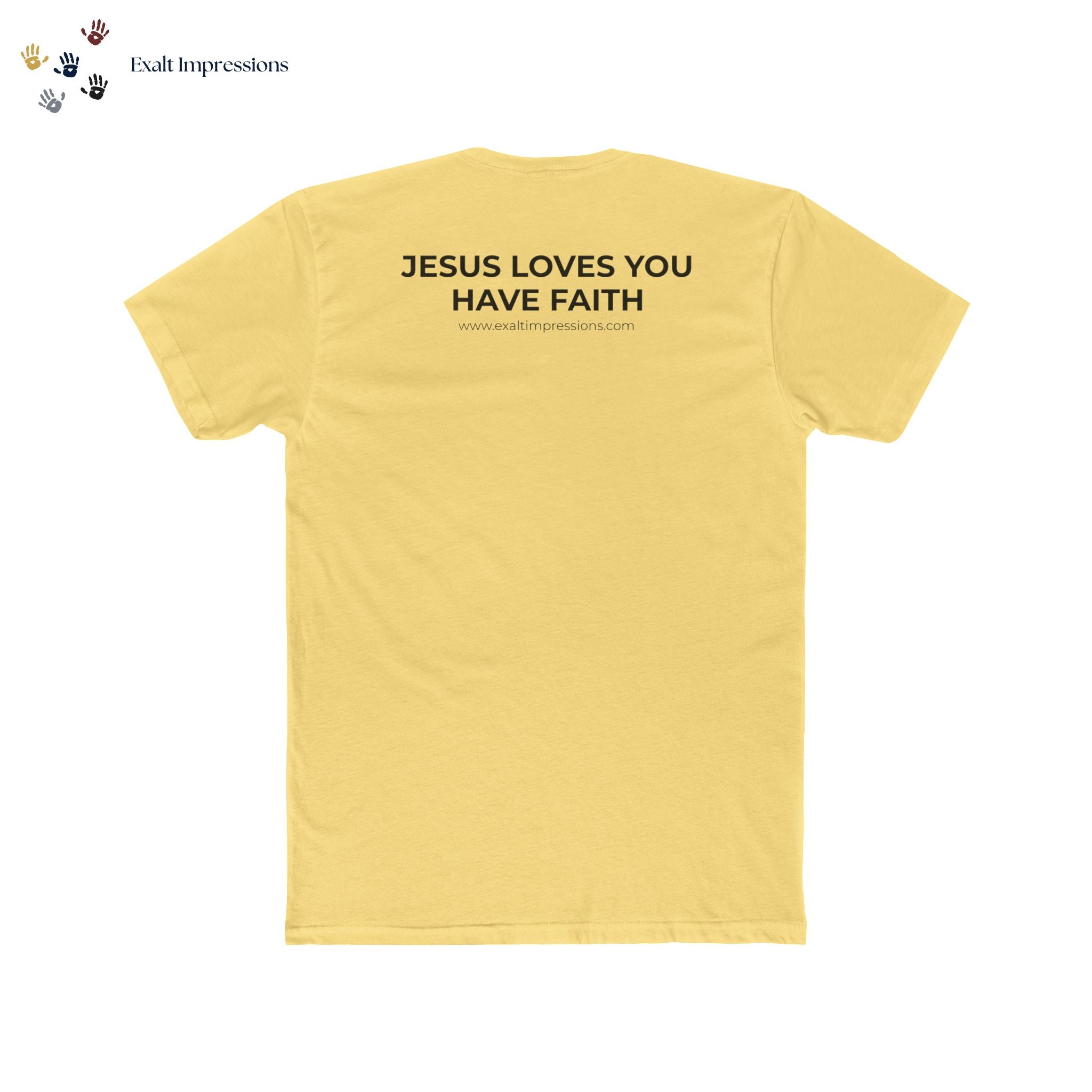 Jesus Cross Tee — "Jesus Loves You Have Faith" T‑Shirt