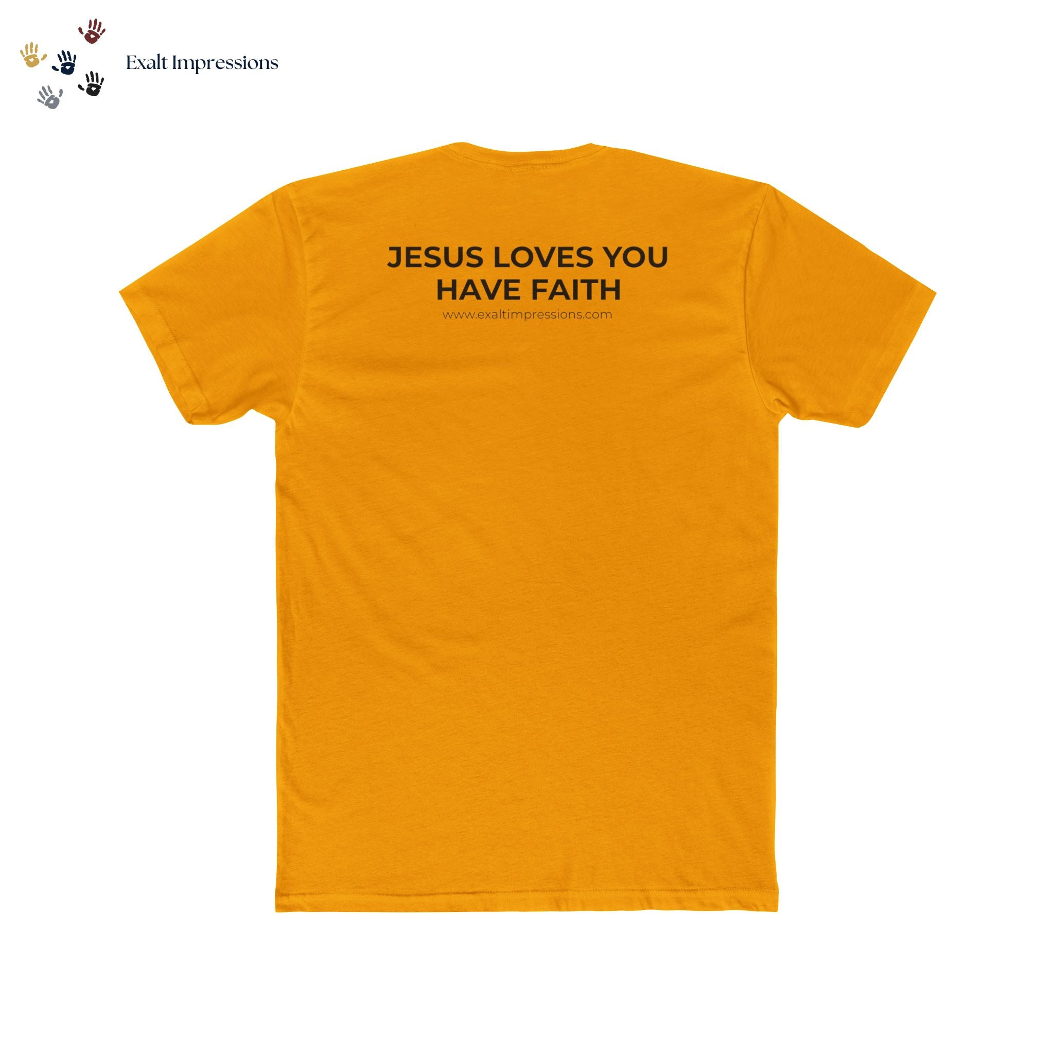 Jesus Cross Tee — "Jesus Loves You Have Faith" T‑Shirt