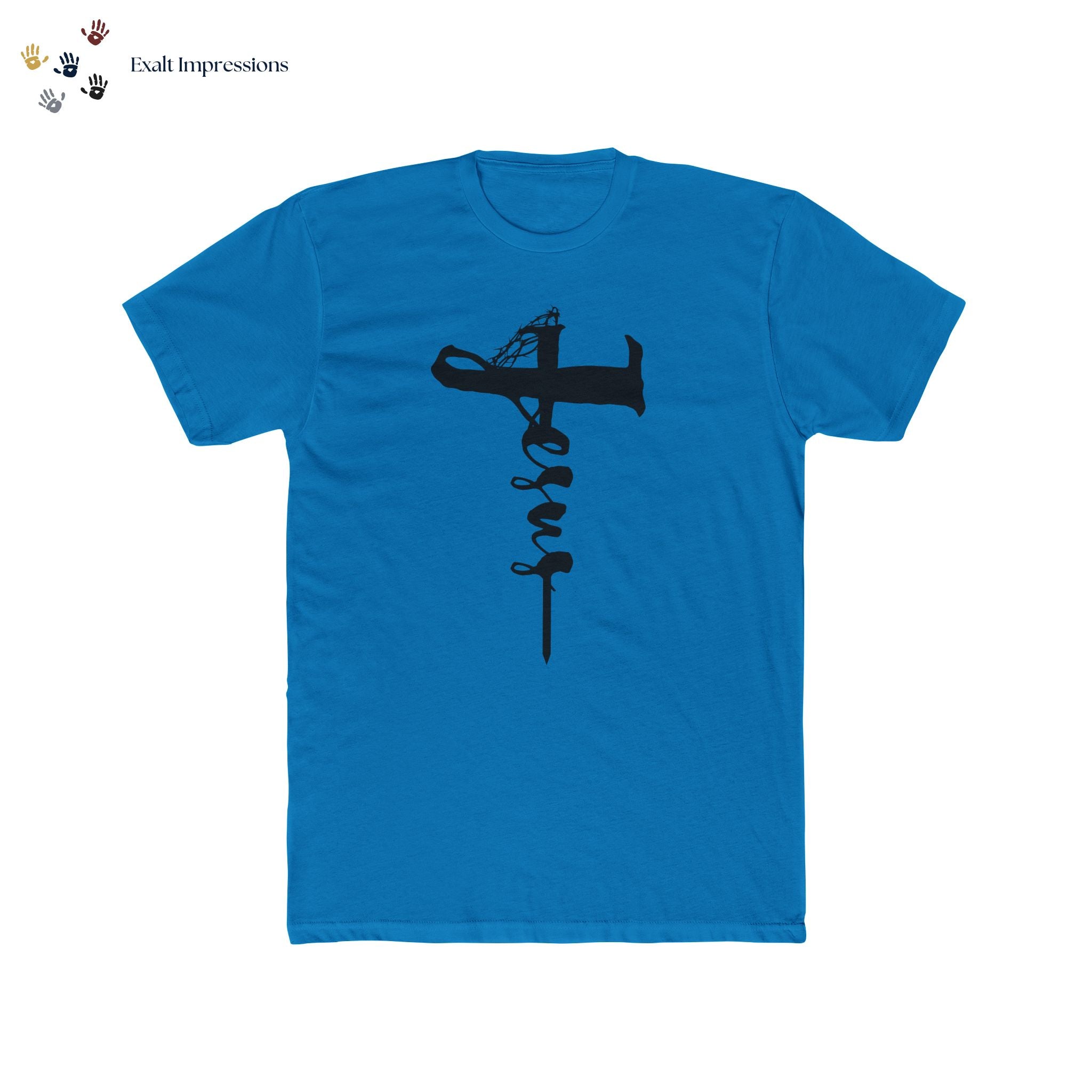 Jesus Cross Tee — "Jesus Loves You Have Faith" T‑Shirt