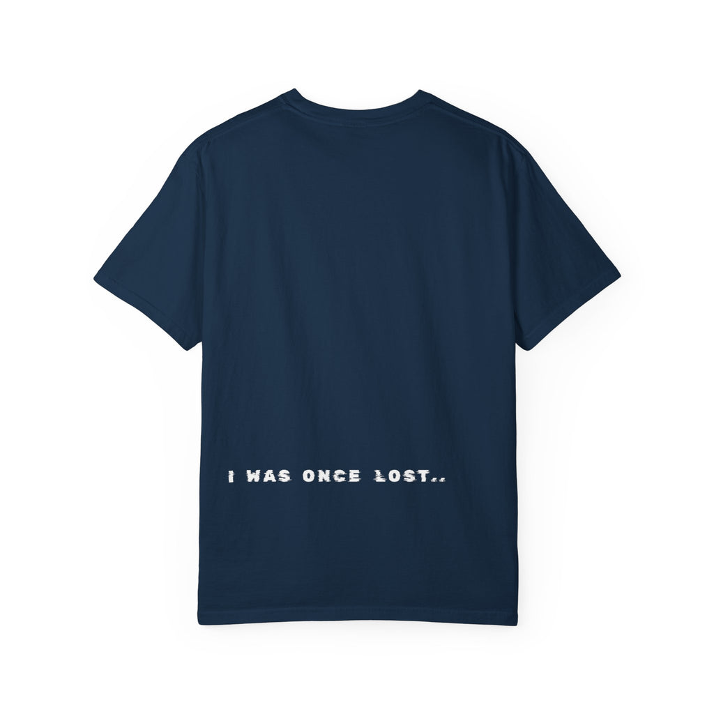 Found Vintage Nature T-Shirt — “Once was Lost But Now I’m Found” Inspirational Graphic Tee