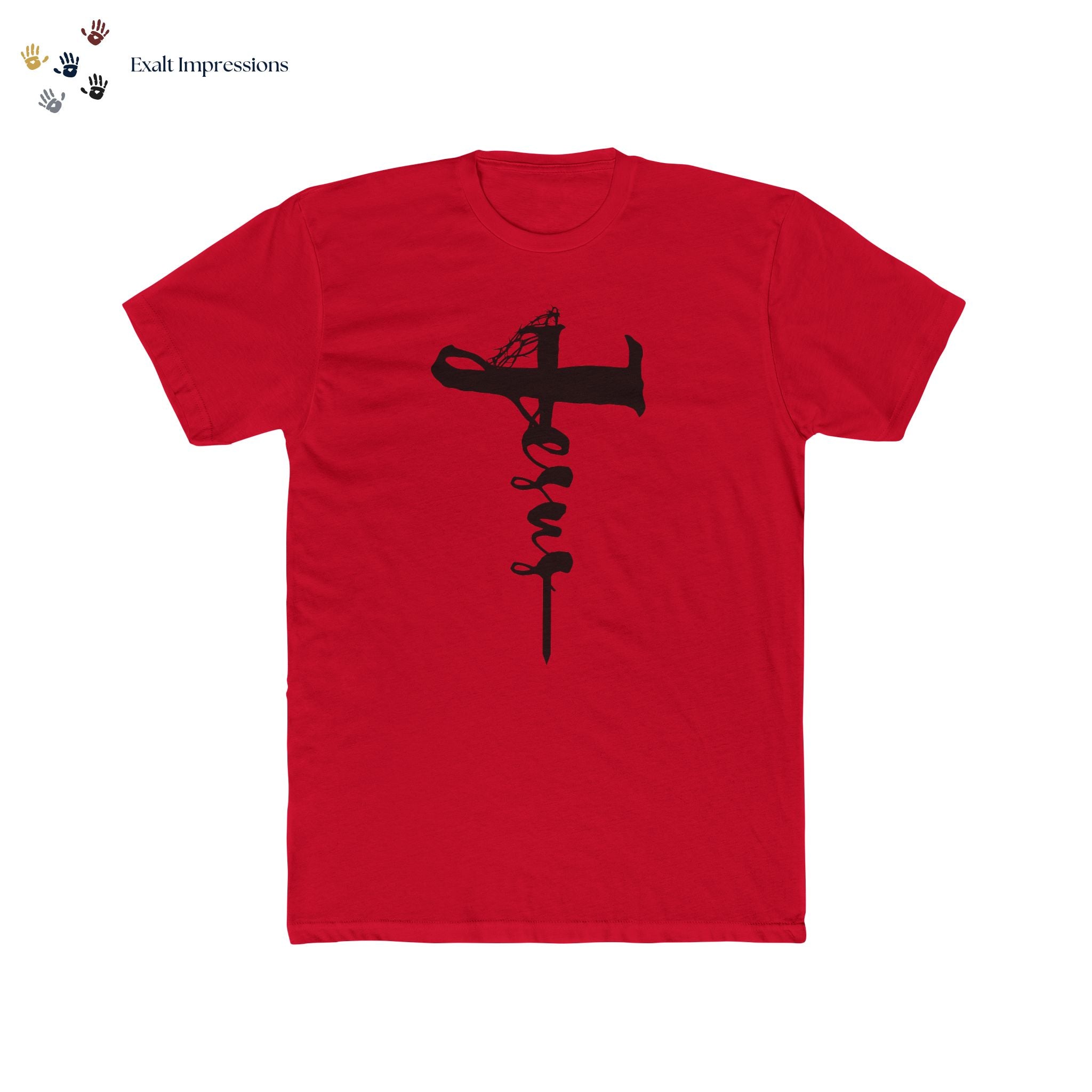 Jesus Cross Tee — "Jesus Loves You Have Faith" T‑Shirt