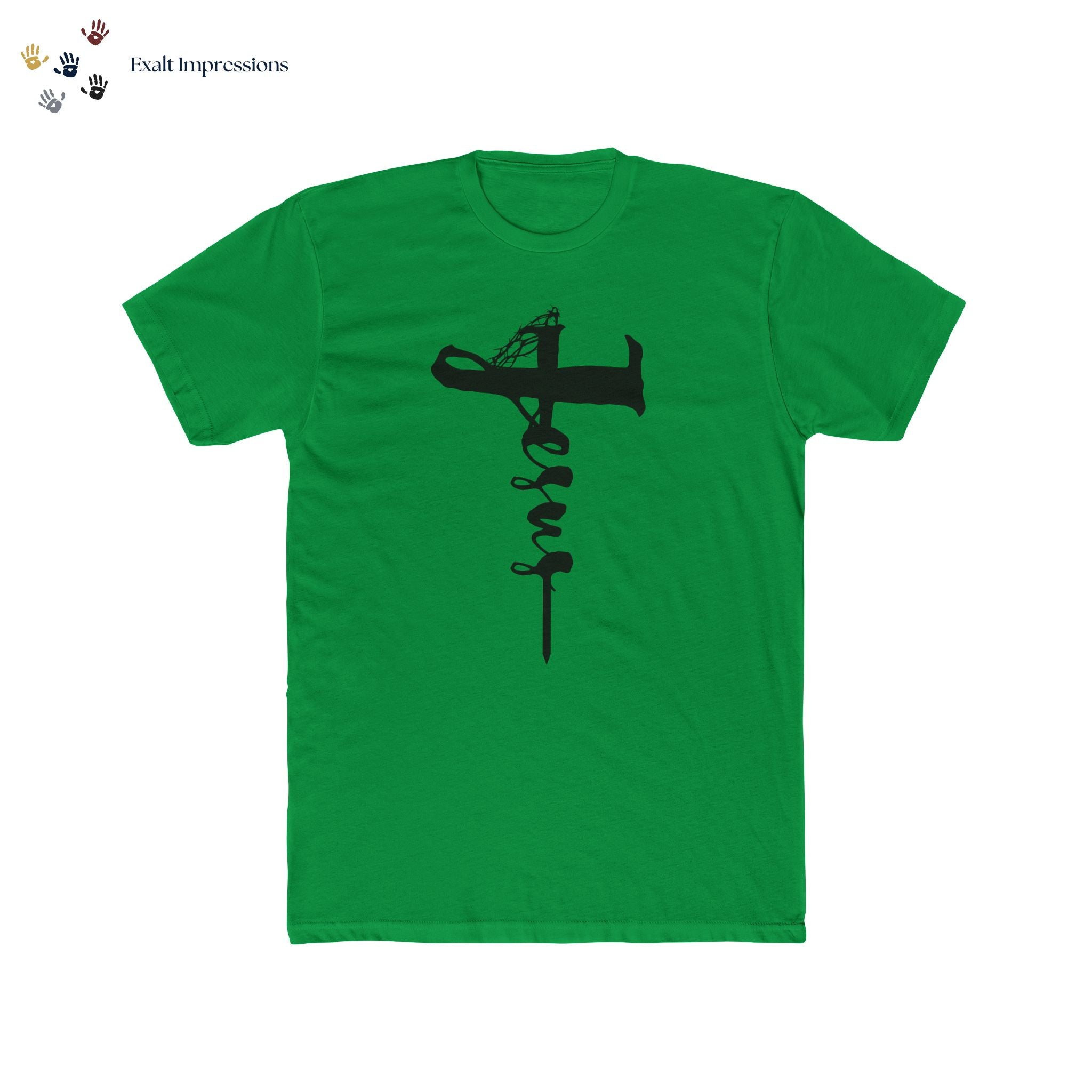 Jesus Cross Tee — "Jesus Loves You Have Faith" T‑Shirt