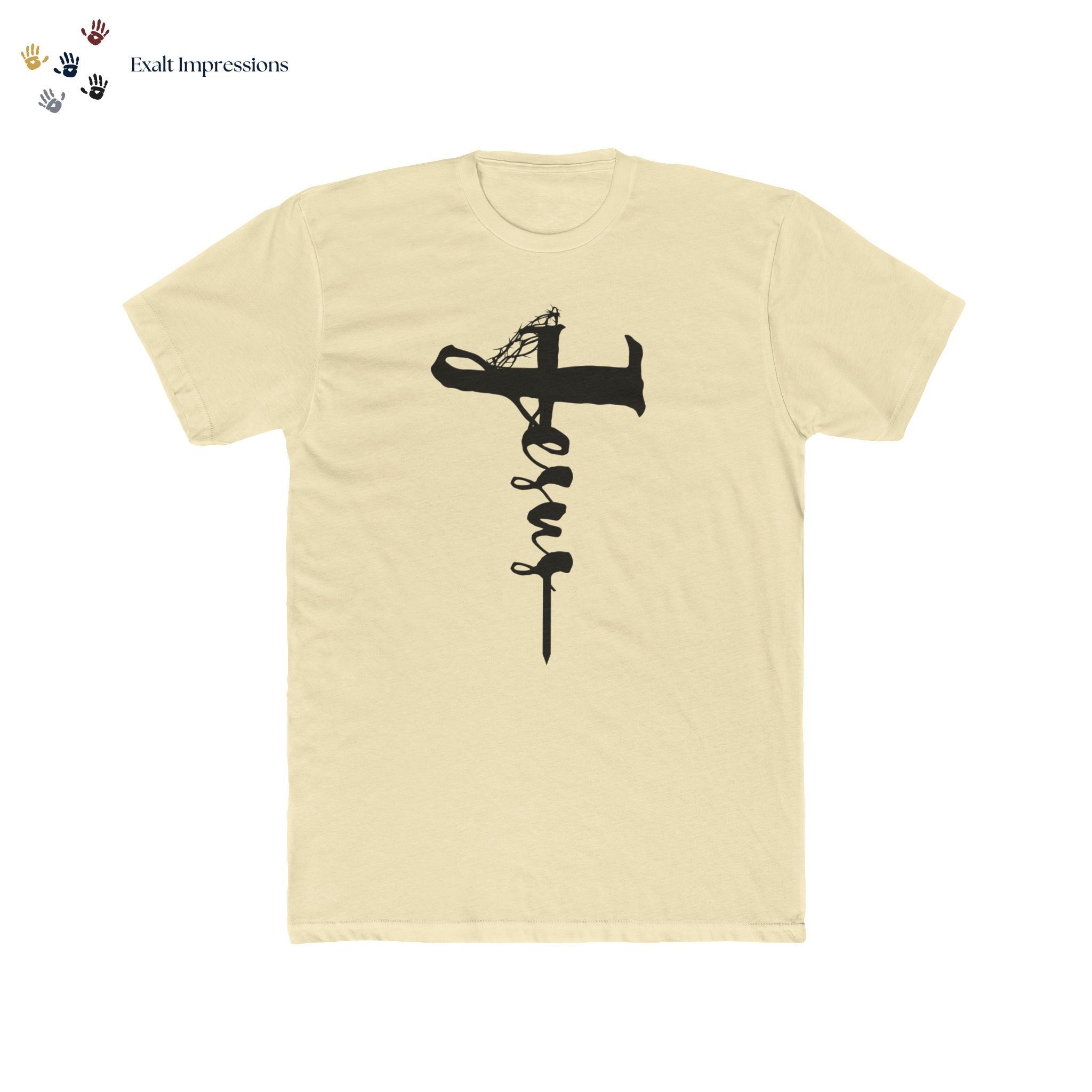 Jesus Cross Tee — "Jesus Loves You Have Faith" T‑Shirt