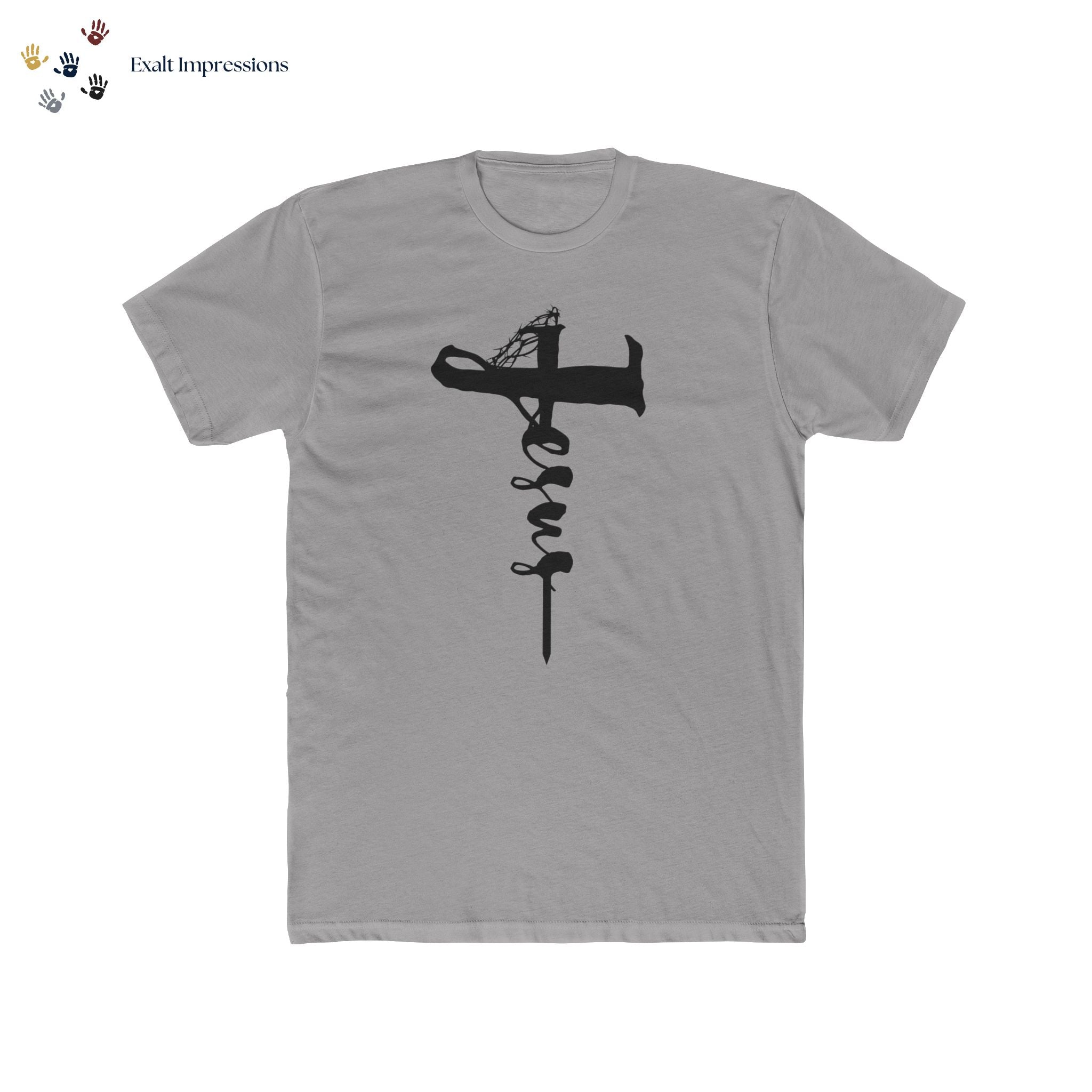 Jesus Cross Tee — "Jesus Loves You Have Faith" T‑Shirt