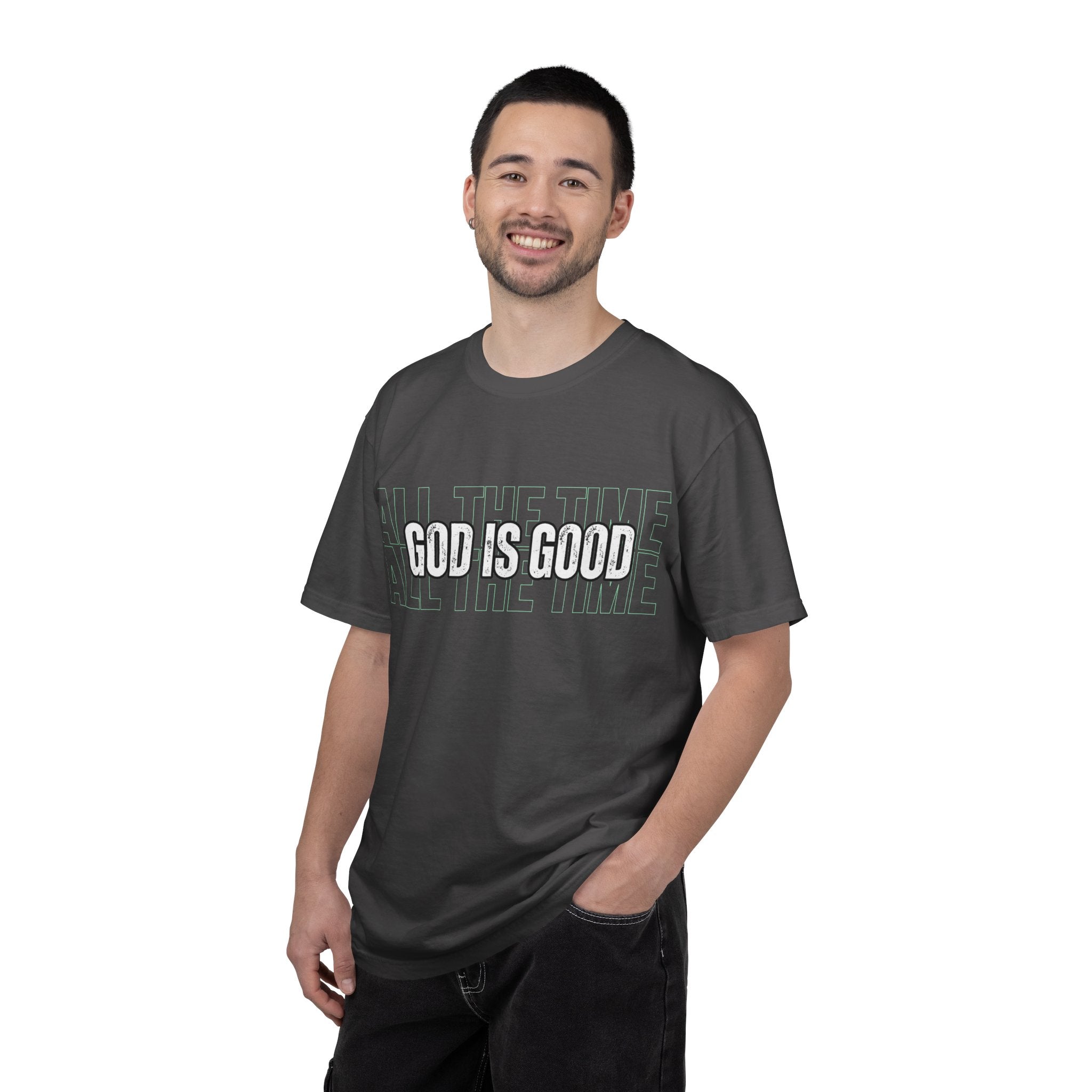God Is Good T-Shirt — "All The Time" Christian Tee