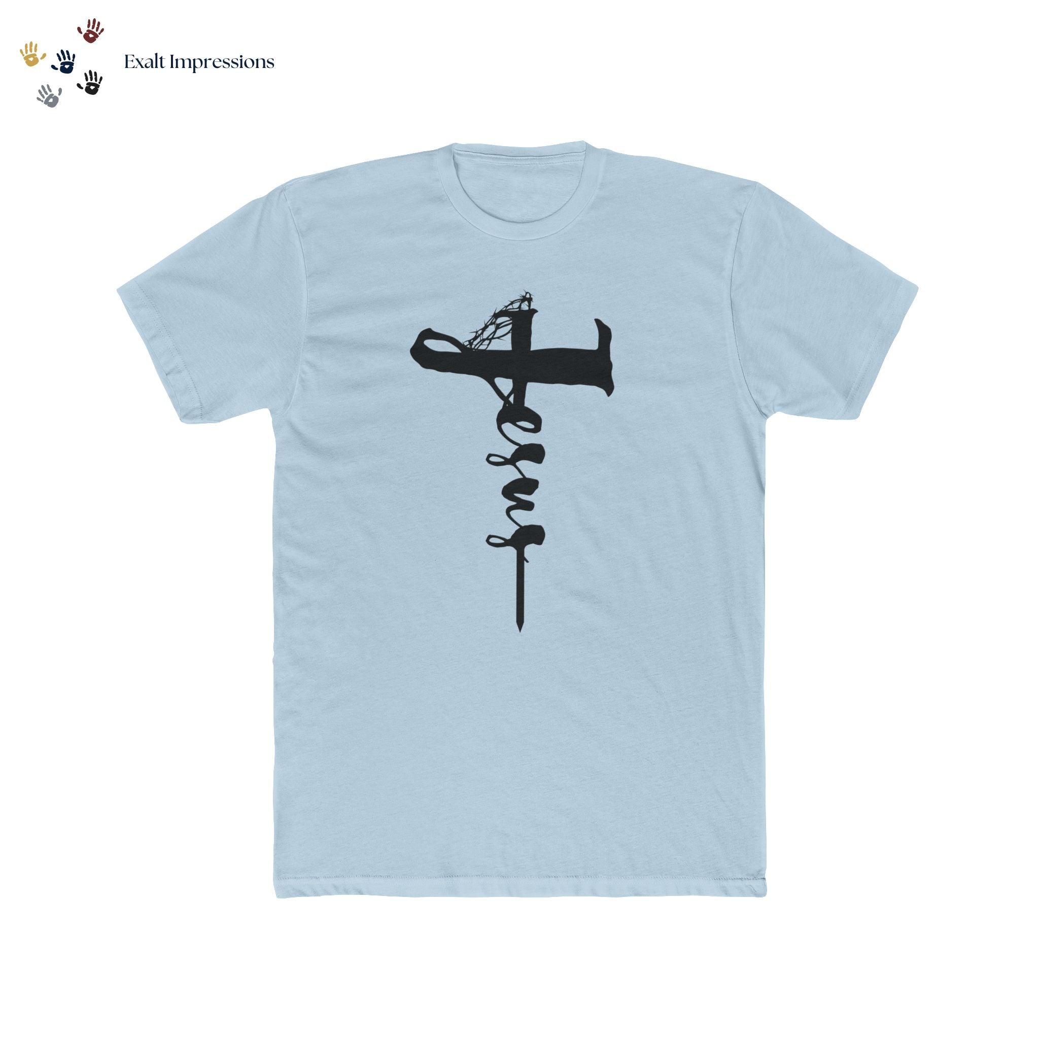 Jesus Cross Tee — "Jesus Loves You Have Faith" T‑Shirt