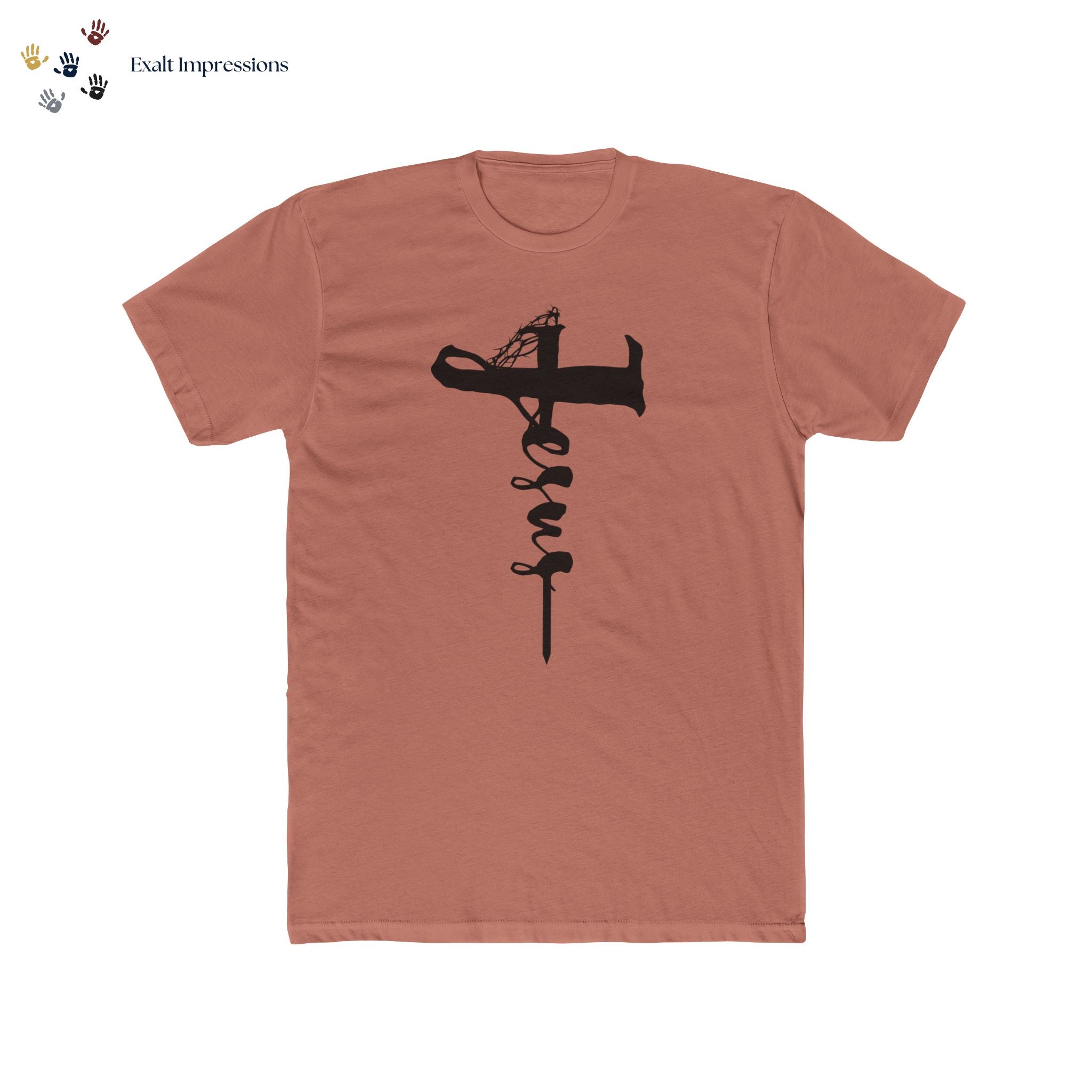 Jesus Cross Tee — "Jesus Loves You Have Faith" T‑Shirt