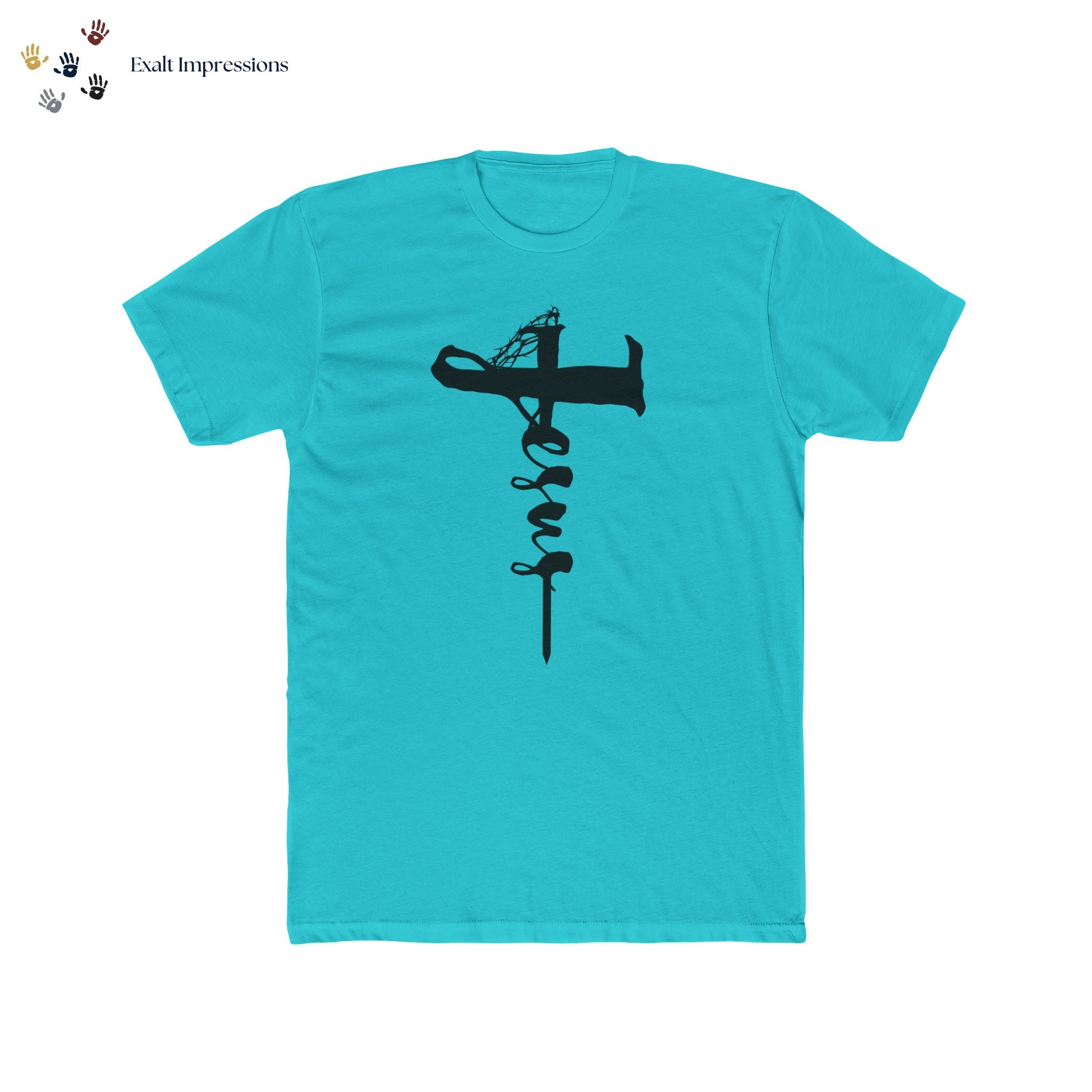 Jesus Cross Tee — "Jesus Loves You Have Faith" T‑Shirt