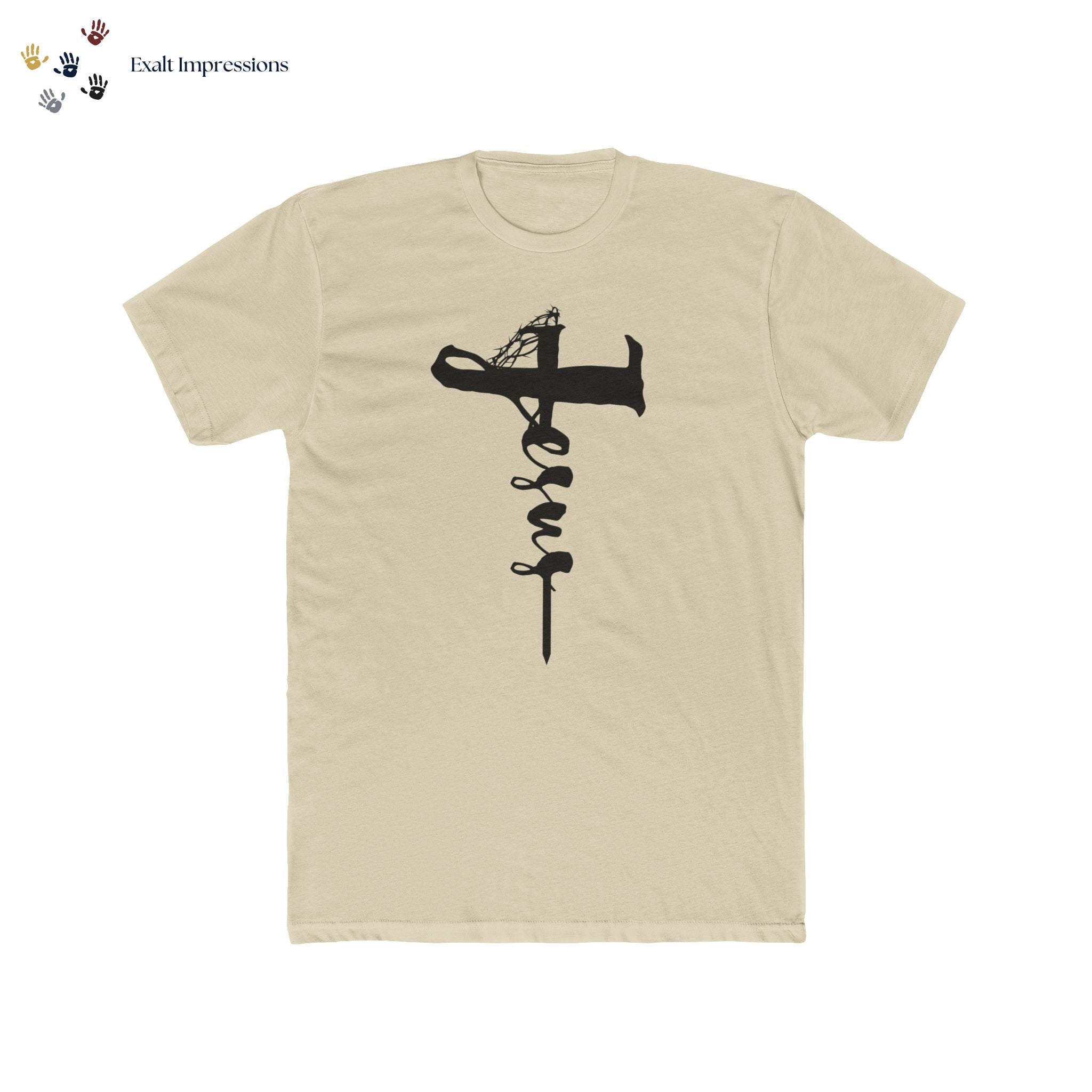 Jesus Cross Tee — "Jesus Loves You Have Faith" T‑Shirt