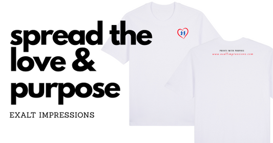 Spread The Love and Purpose | Premium Tee